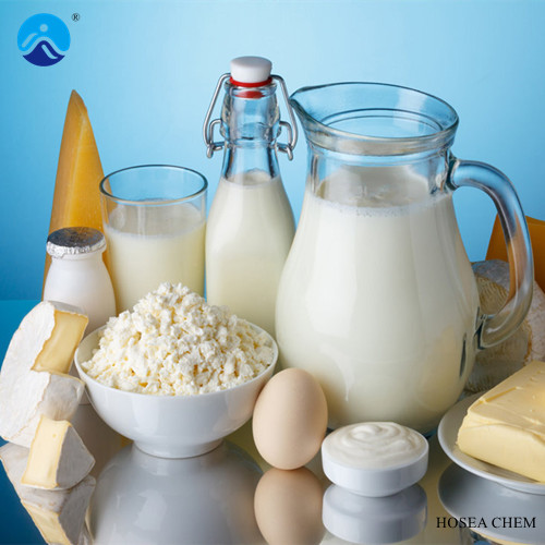 Stability mechanism of sodium carboxymethyl cellulose in dairy products