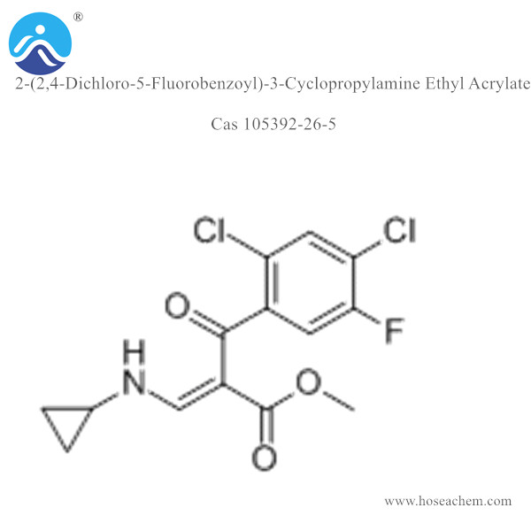  2-(2,4-Dichloro-5-Fluorobenzoyl)-3-Cyclopropylamine Ethyl Acrylate