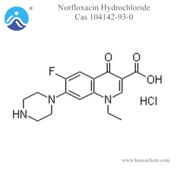  1-Ethyl-7-(1-piperazinyl) -6-Fluoro-1, 4-Dihydro-4-oxo-3-Quinolinecarboxylic Acid Hydrochloride