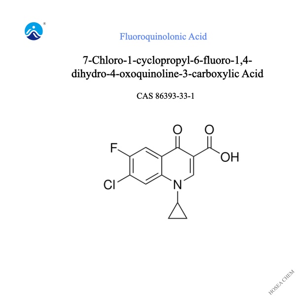  7-Chloro-1-cyclopropyl-6-fluoro-1,4-dihydro-4-oxoquinoline-3-carboxylic Acid
