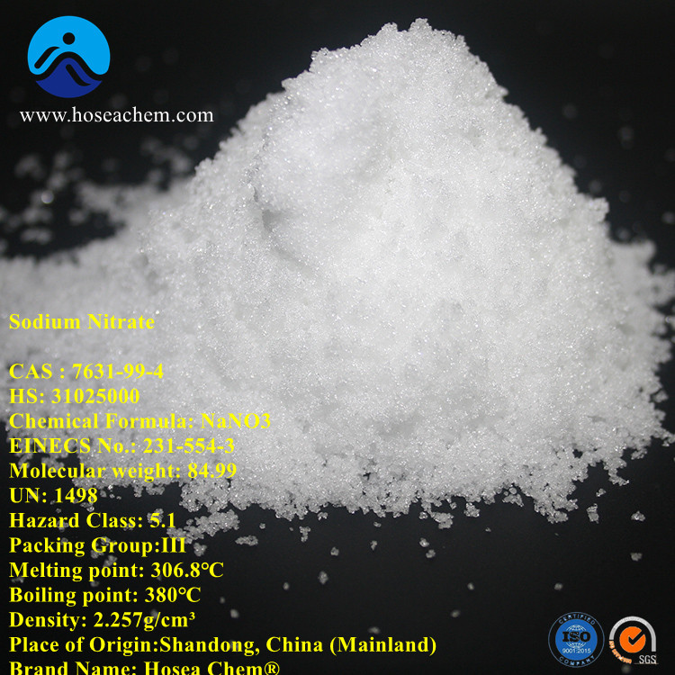 Sodium nitrate