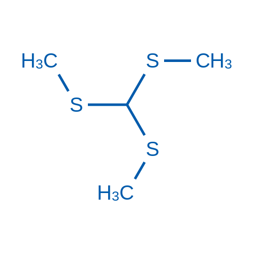 Tris(methylthio)methane|Cas 5418-86-0|China|Manufacturer|Factory|Supplier|Exporter-Hosea Chem Tris(methylthio)methane|Cas 5418-86-0|China|Manufacturer|Factory|Supplier|Exporter-Hosea Chem