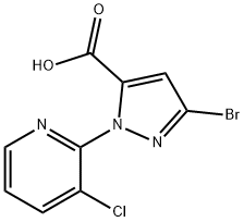 3-BroMo-1-(3-chloropyridin-2-yl)-1H-pyrazole-5-carboxylic acid|CAS 500011-86-9|China|Manufacturer|Factory|Supplier-Hosea Chem