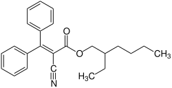 Octocrylene, CAS 6197-30-4 Chemical structure, Molecular Formula C24H27NO2 Octocrylene, CAS 6197-30-4 Chemical structure, Molecular Formula C24H27NO2