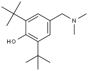 Antioxidant 703, CAS 88-27-7,   2,6-Di-tert-butyl-4-(dimethylaminomethyl)phenol Appearance: White or pale yellow powder