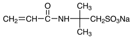2-Acrylamido-2-methyl-1-propanesulfonic acid sodium salt solution, CAS 5165-97-9, Molecular Formula: C7H12NNaO4S