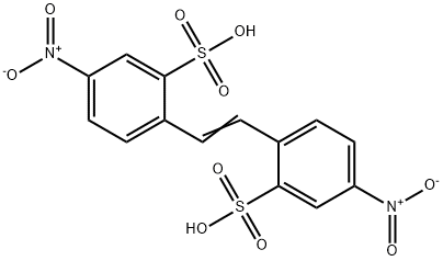 4,4'-Dinitrostilbene-2,2'-disulfonic Acid, CAS 128-42-7, Molecular Formula: C14H10N2O10S2