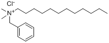 Benzyldimethyldodecylammonium Chloride, CAS 139-07-1, Molecular Formula: C21H38ClN