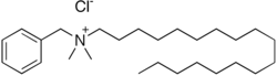 Benzyldimethylstearylammonium Chloride, CAS 122-19-0, Molecular Formula: C27H50ClN
