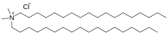 Dioctadecyl Dimethyl Ammonium Chloride, CAS 107-64-2, Molecular Formula: C38H80ClN