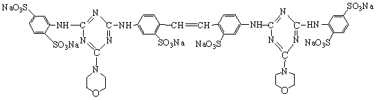 Fluorescent Brightener 353, CAS 55585-28-9, Molecular Formula: C40H36N12Na6O20S6 Fluorescent Brightener 353, CAS 55585-28-9, Molecular Formula: C40H36N12Na6O20S6
