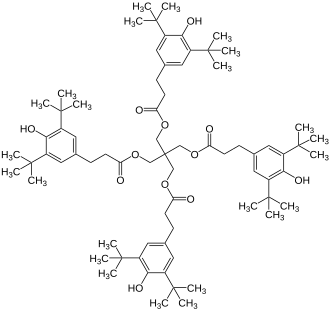 Antioxidant 1010, CAS No.: 6683-19-8, Molecular Formula: C73H108O12