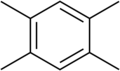 1,2,4,5-Tetramethylbenzene, CAS 95-93-2, Durene, Molecular Formula: C10H14