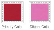Pigment Red 122, CAS 16043-40-6, Color Card