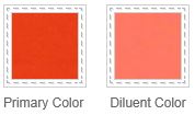 Pigment Orange 73, CAS 84632-59-7, Color Card