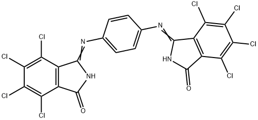 Pigment Yellow 110, CAS 5590-18-1, Molecular Formula: C22H6Cl8N4O2