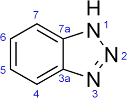 Benzotriazole (BTA), CAS 95-14-7, 1,2,3-Benzotriazole, Molecular Formula: C6H5N3