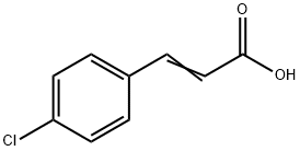 4-Chlorocinnamic Acid (CAS 1615-02-7), Molecular Formula: C9H7ClO2