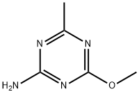 2-Amino-4-methoxy-6-methyl-1,3,5-triazine, CAS: 1668-54-8, Molecular Formula: C₅H₈N₄O