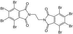 Ethylene Bis(tetrabromophthalimide) (EBTBP), CAS 32588-76-4, Molecular Formula: C₁₈H₄Br₈N₂O₄ Ethylene Bis(tetrabromophthalimide) (EBTBP), CAS 32588-76-4, Molecular Formula: C₁₈H₄Br₈N₂O₄
